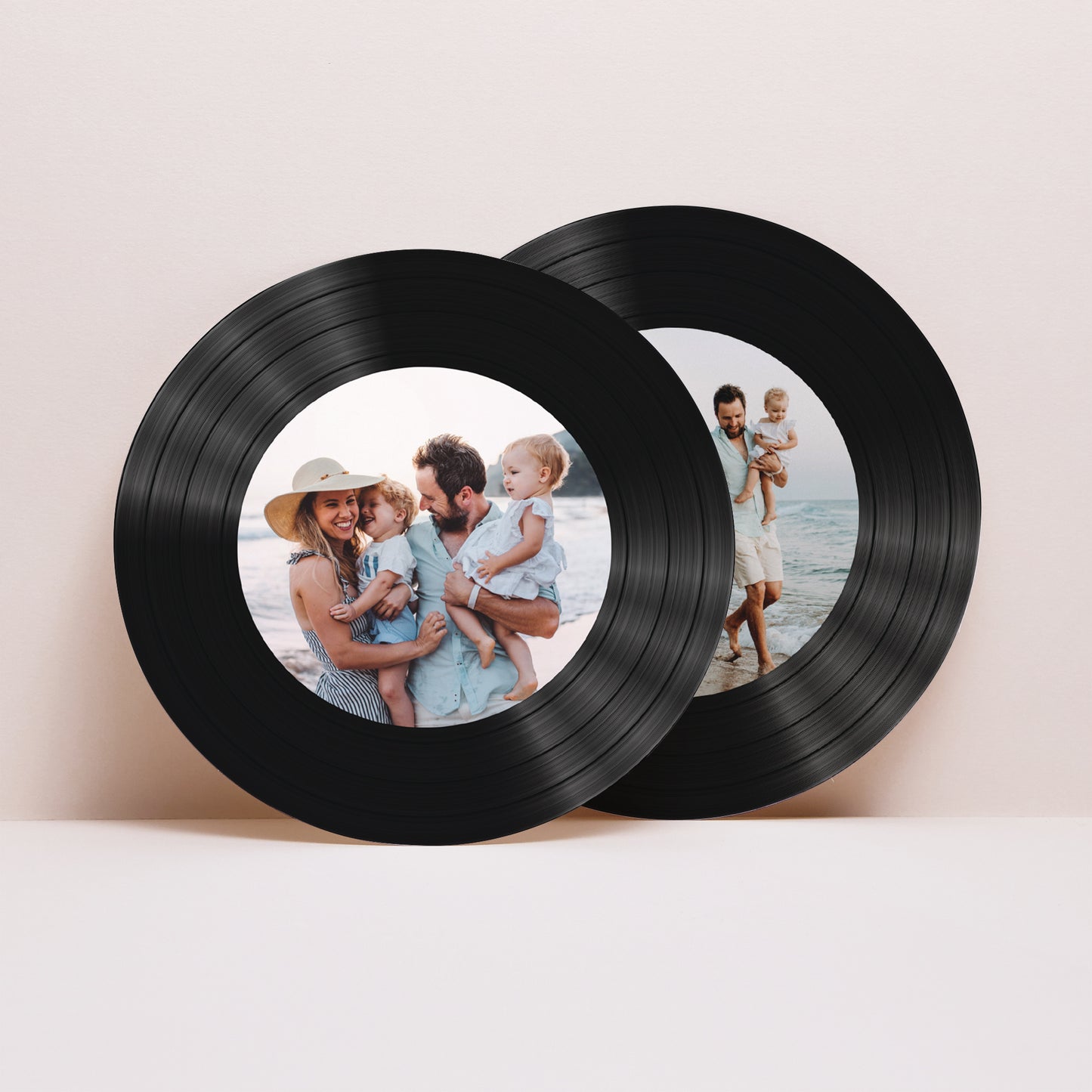 Weihnachtskarte Weihnachten Schallplattenhülle Winterlaub foto N° 4