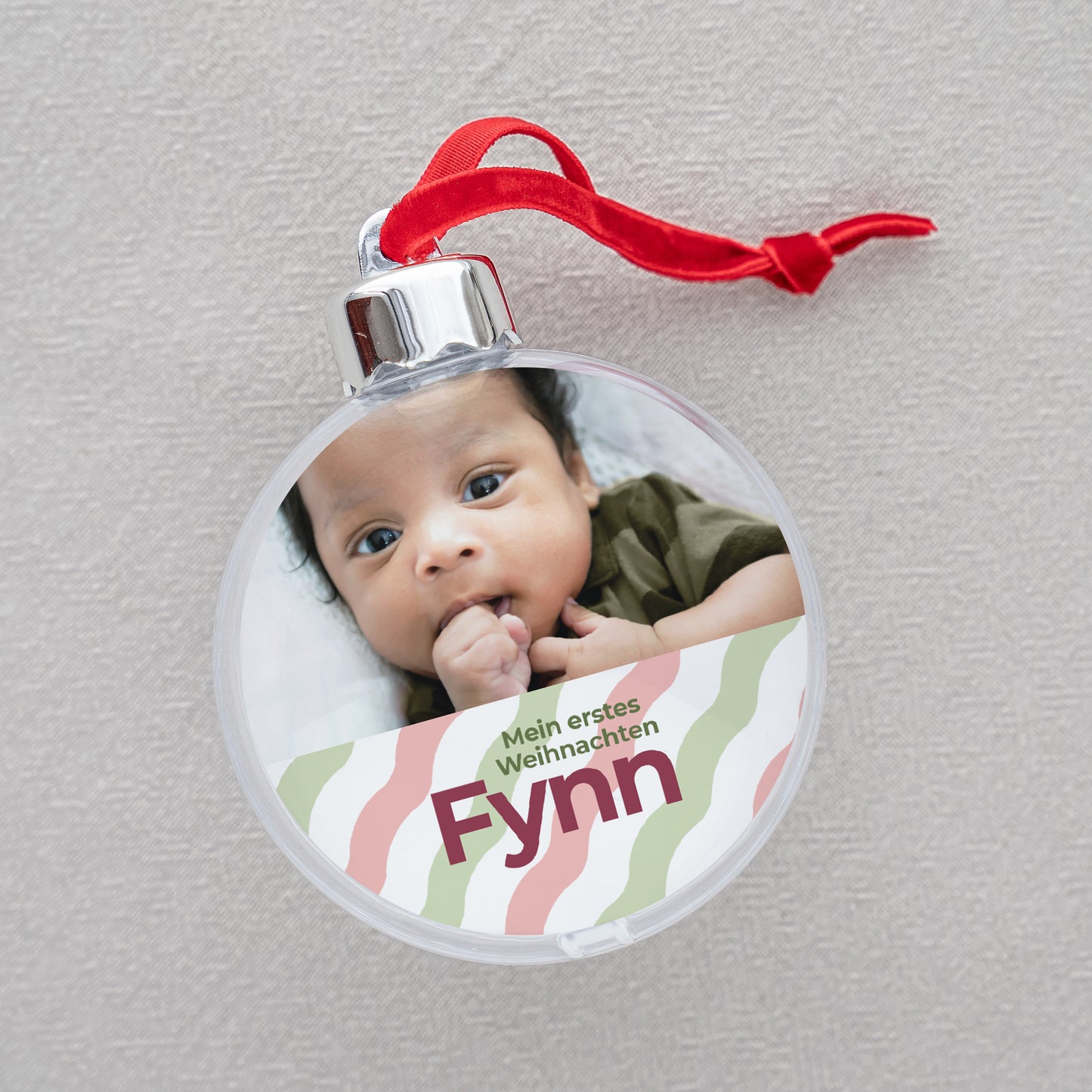 Weihnachtskugel Weihnachten Runde Weihnachten, zum ersten Mal foto N° 2