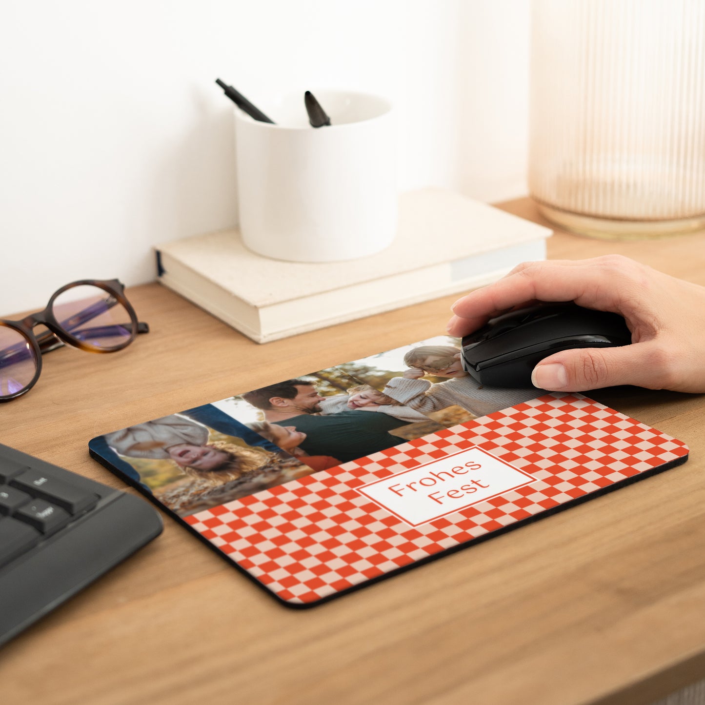 Mousepad Weihnachten Rechteck Weihnachtszauber foto N° 2