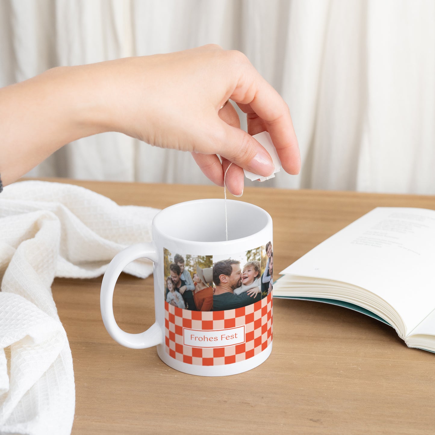 Tasse Weihnachten Weiß Weihnachtszauber foto N° 3