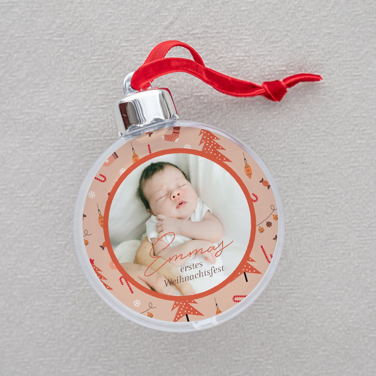 Weihnachtskugel Weihnachten Runde Wertvolle Momente foto N° 2