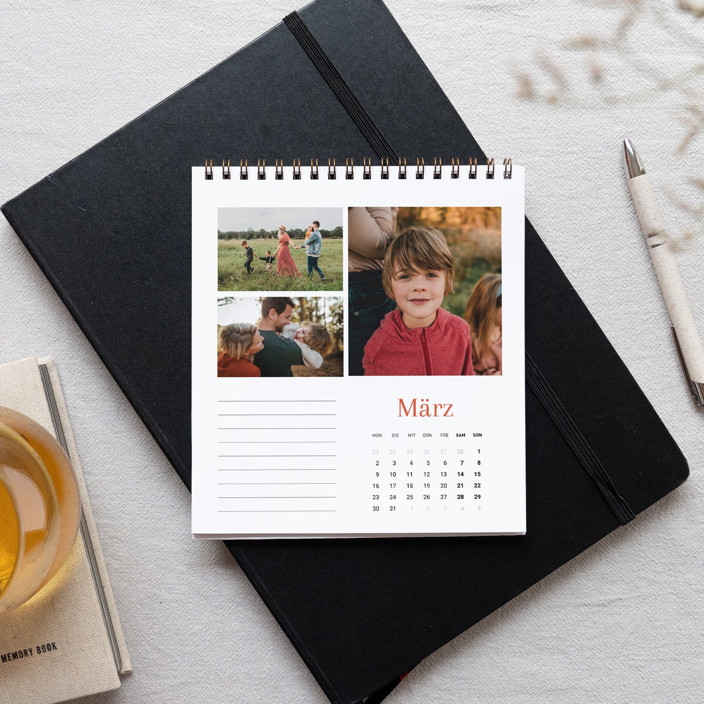 Kalender Weihnachten Büro, Staffelei Wertvolle Momente foto N° 2