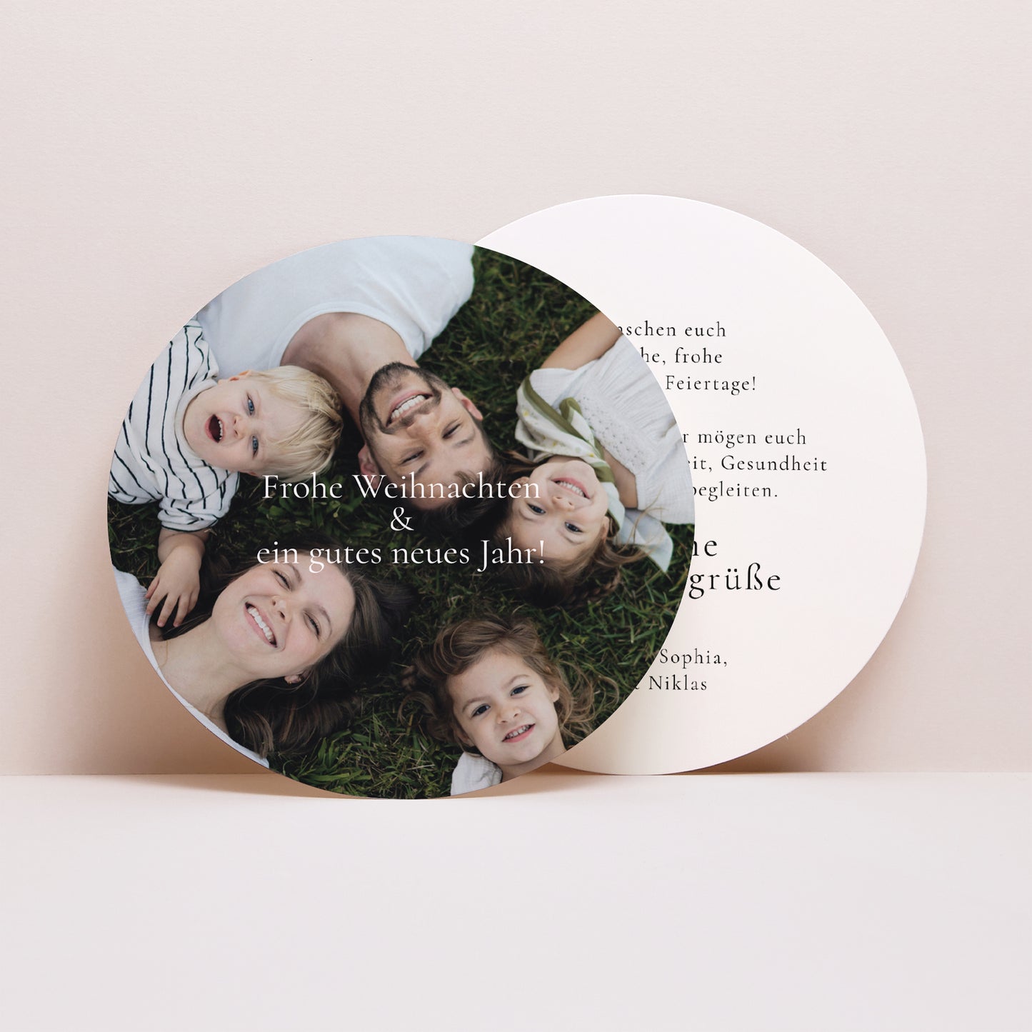 Weihnachtskarte Weihnachten Schallplattenhülle Weihnachten in Fotos foto N° 4