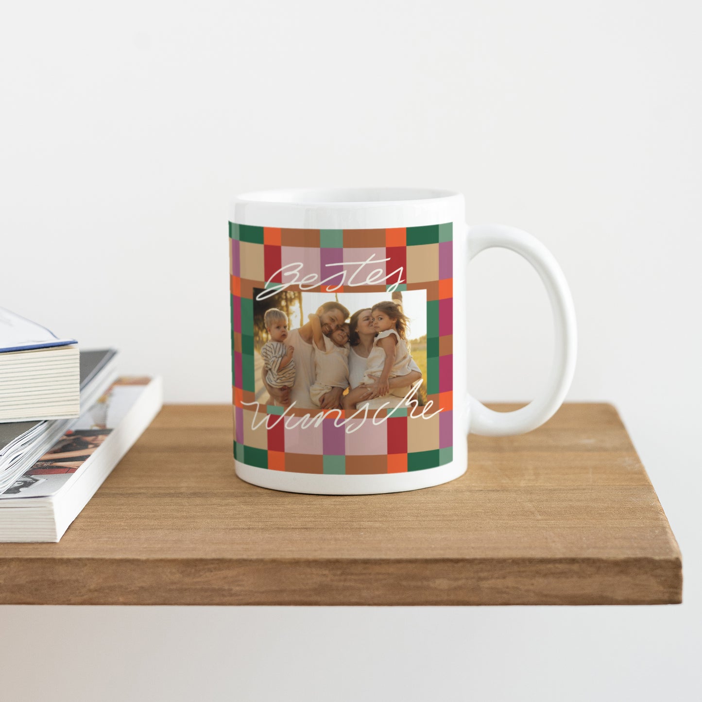Tasse Weihnachten Weiß Buntes Weihnachten foto N° 4