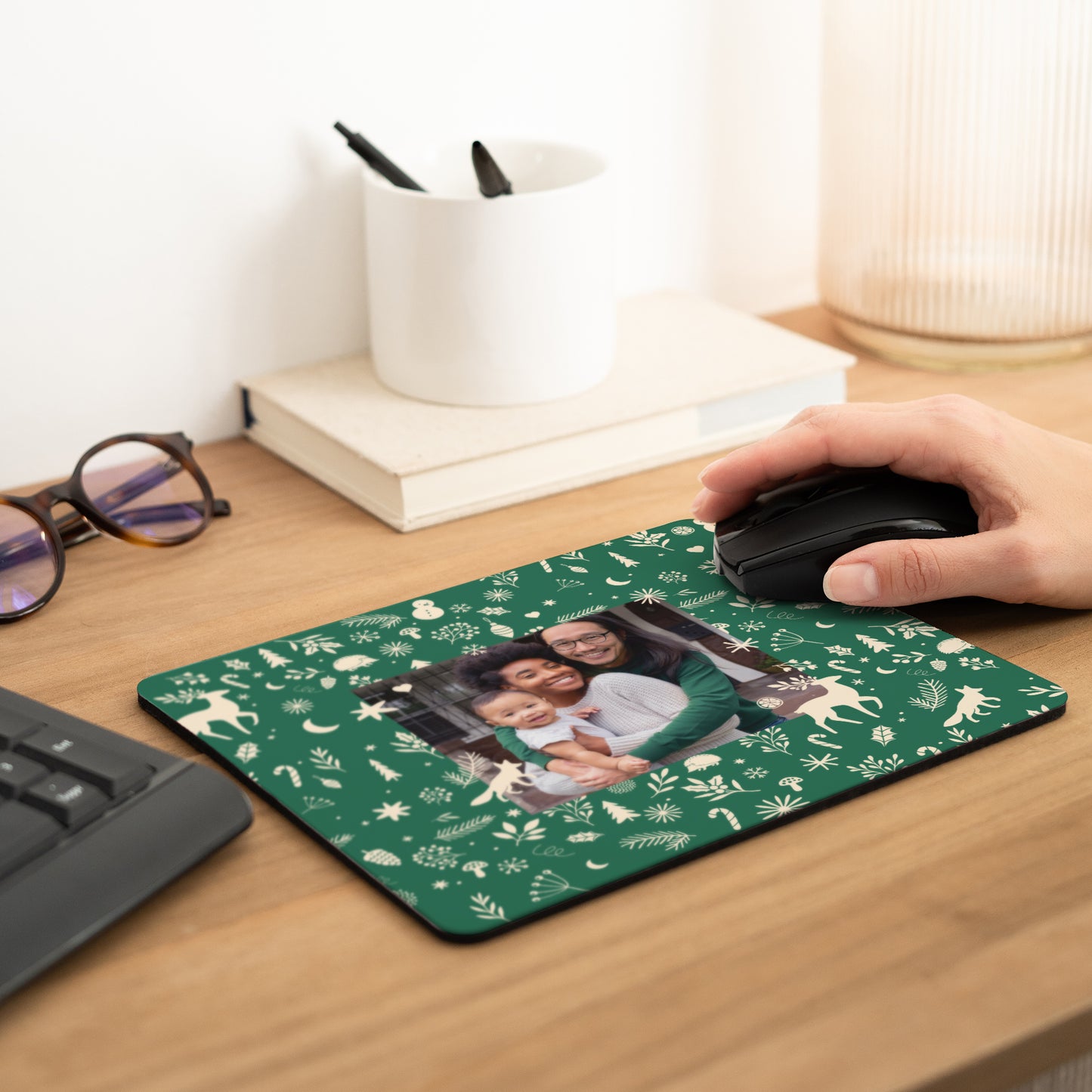 Mousepad Weihnachten Rechteck foto N° 2