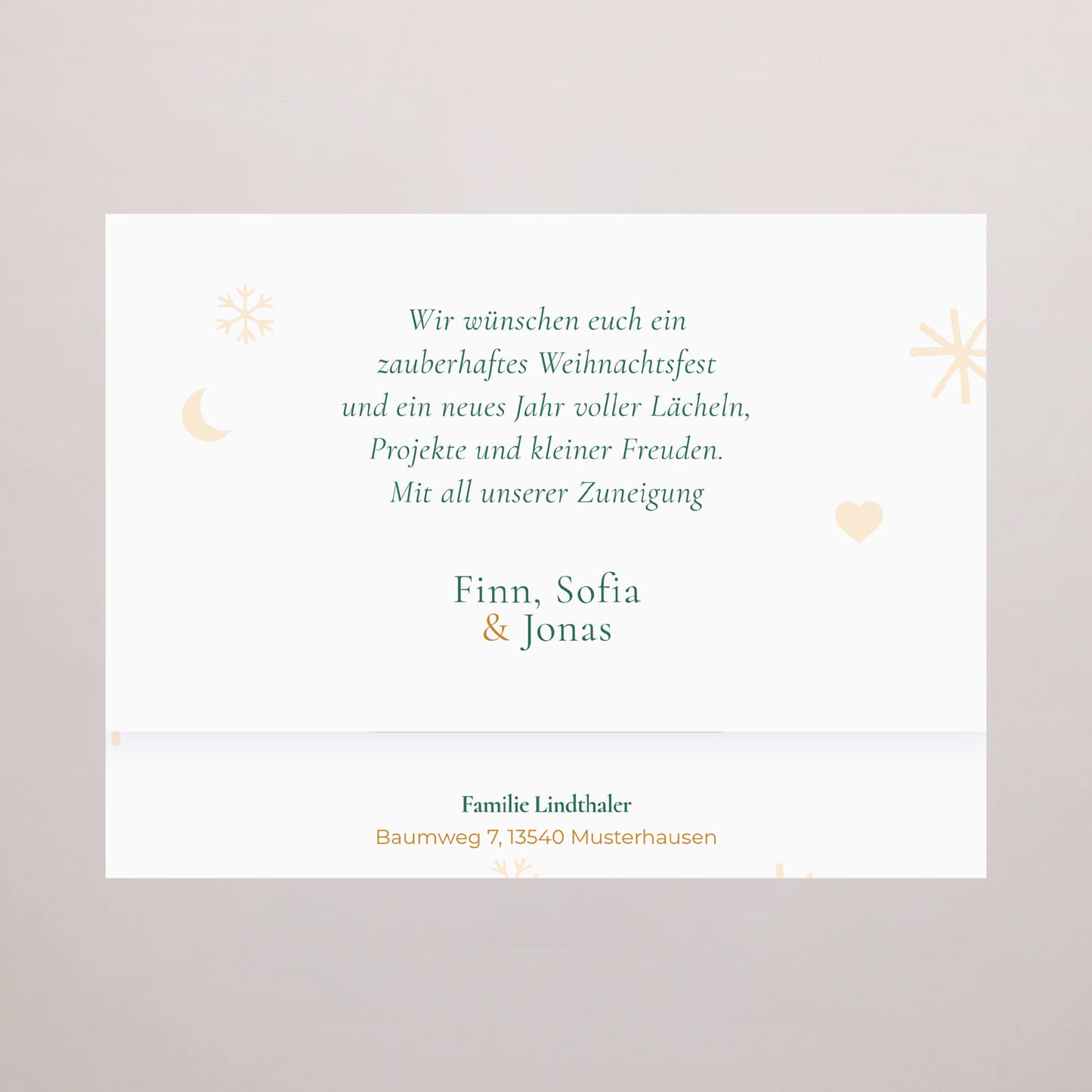 Personalisierte Schokoladenbox Weihnachten 6 Schokoladen foto N° 4