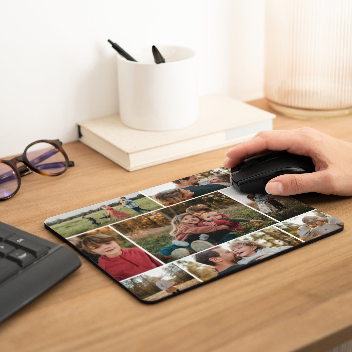 Mousepad Objekte Rechteck Unsere schöne Familie foto N° 2