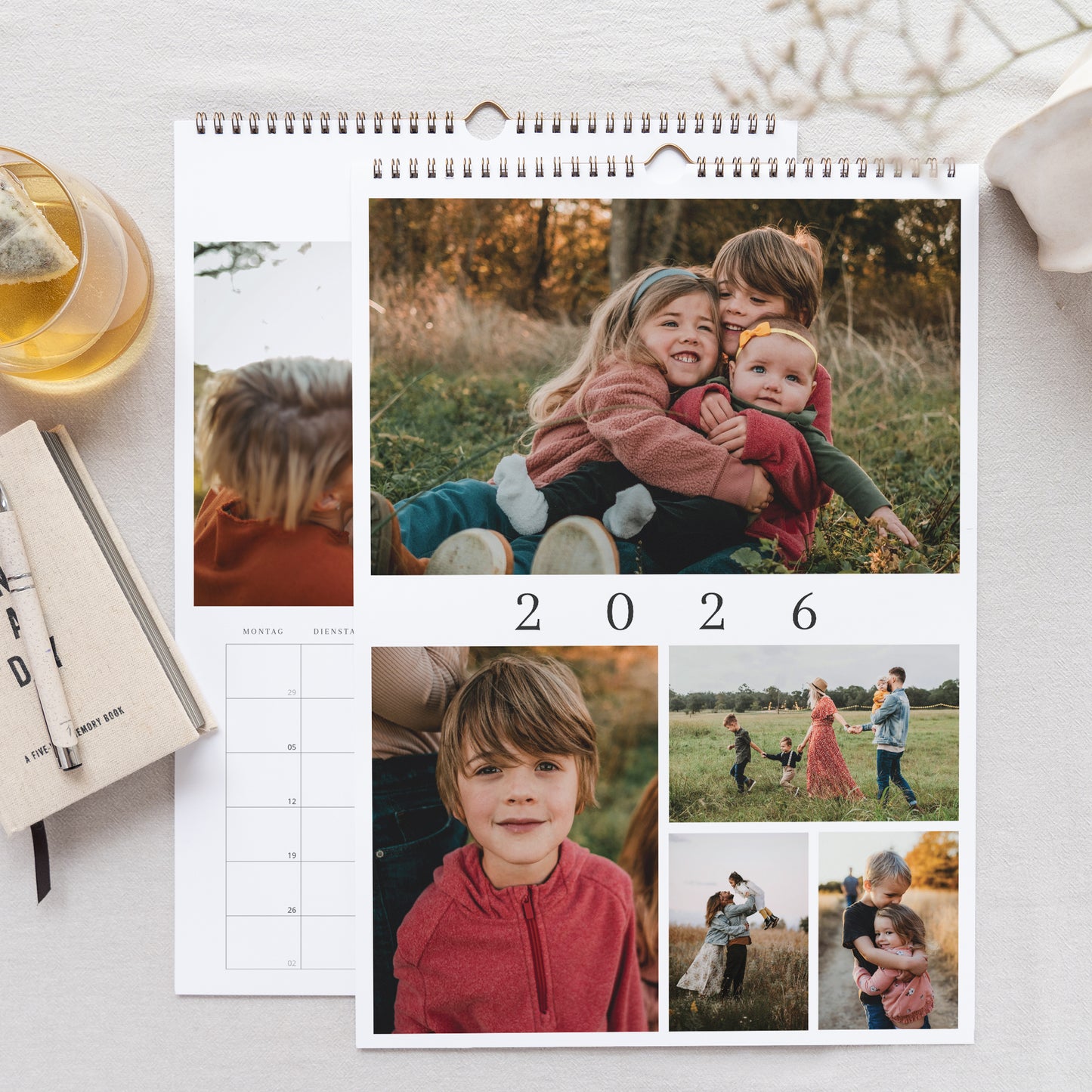 Kalender Weihnachten Wandgemälde A3 Familienerinnerungen foto N° 1