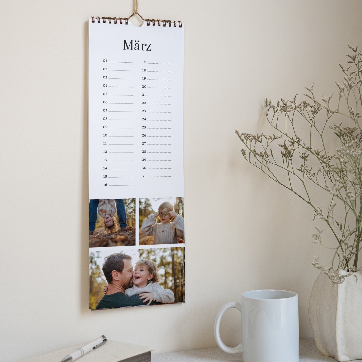 Kalender Weihnachten Beständig Familienerinnerungen foto N° 2