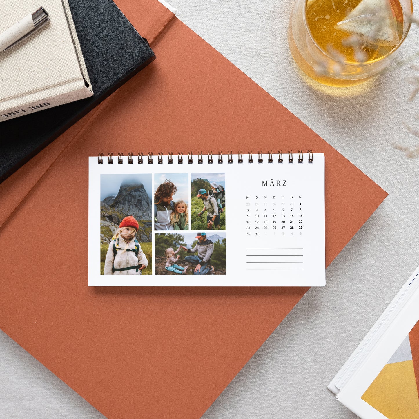 Kalender Weihnachten Büro, Landschaft Familienerinnerungen foto N° 3
