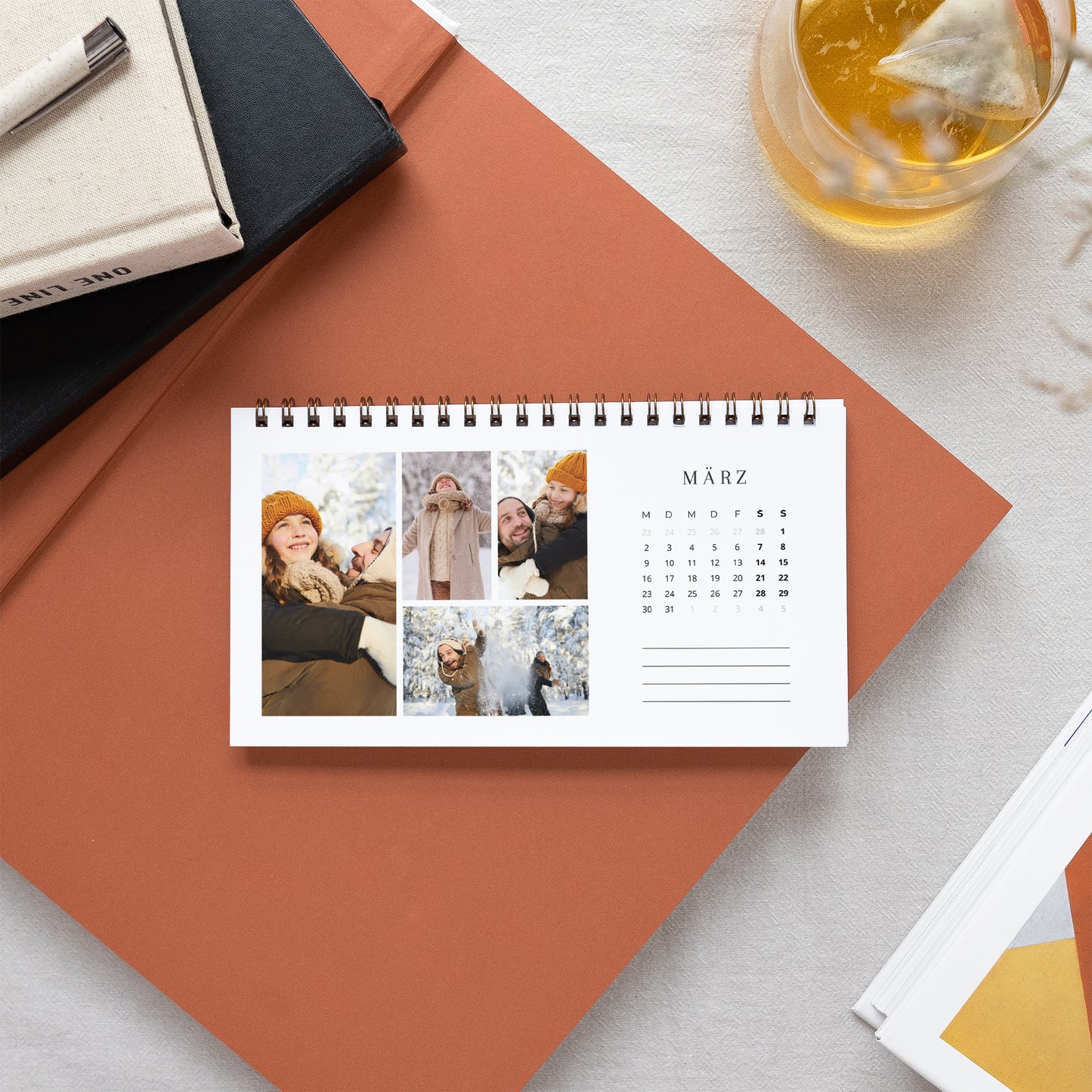 Kalender Weihnachten Büro, Landschaft Lebensgetreide foto N° 3