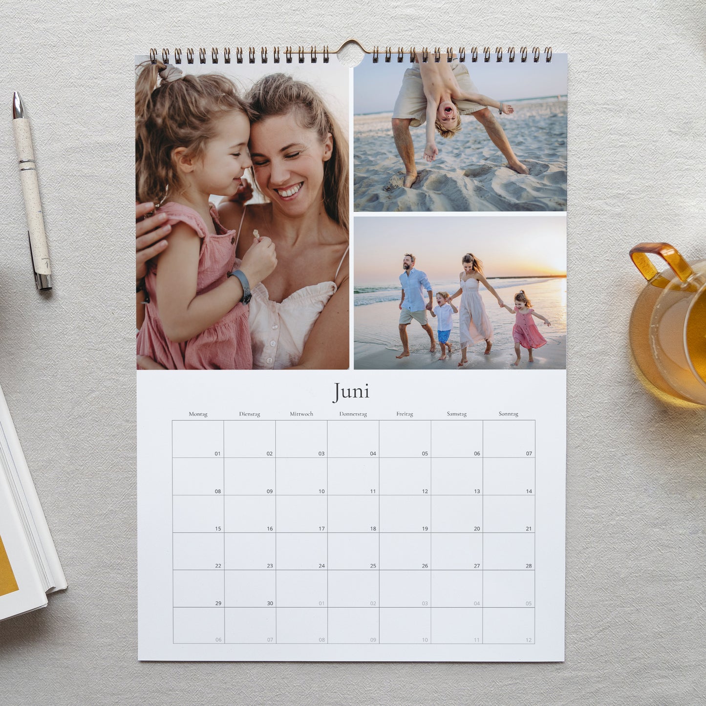 Kalender Weihnachten Wandgemälde A3 Lebensrahmen foto N° 2