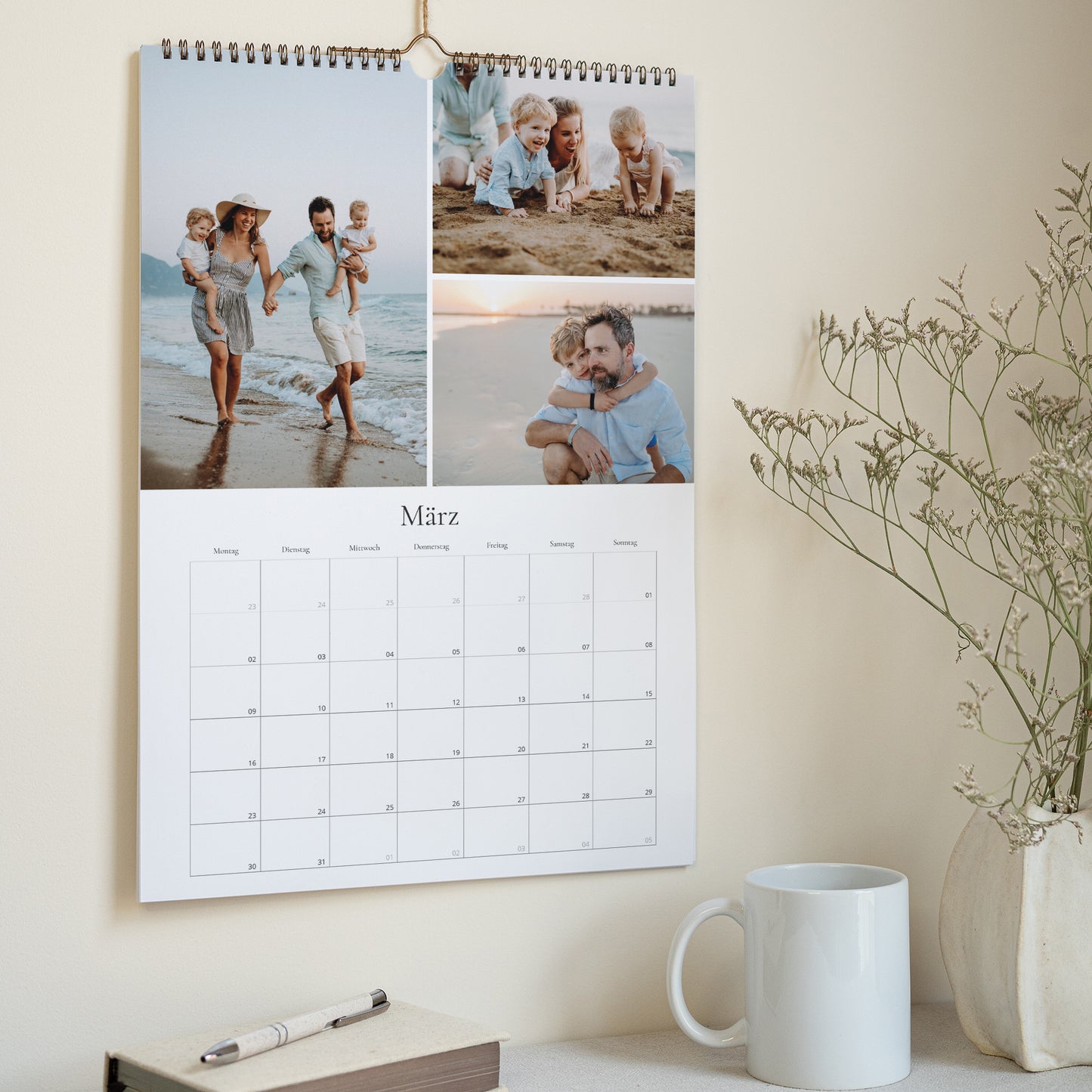 Kalender Weihnachten Wandgemälde A3 Lebensrahmen foto N° 3