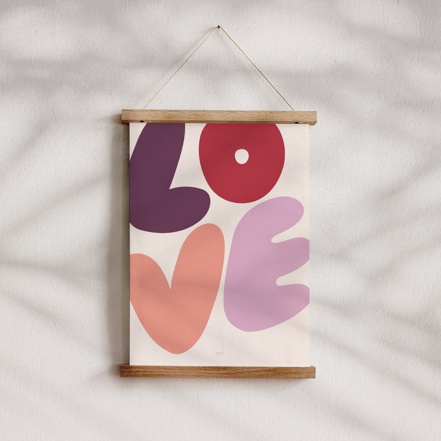 Poster Objekte Porträt Voll von Liebe foto N° 4