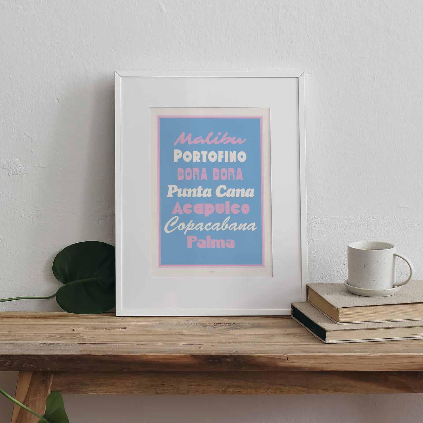 Poster Objekte Porträt Schöne Strände foto N° 3