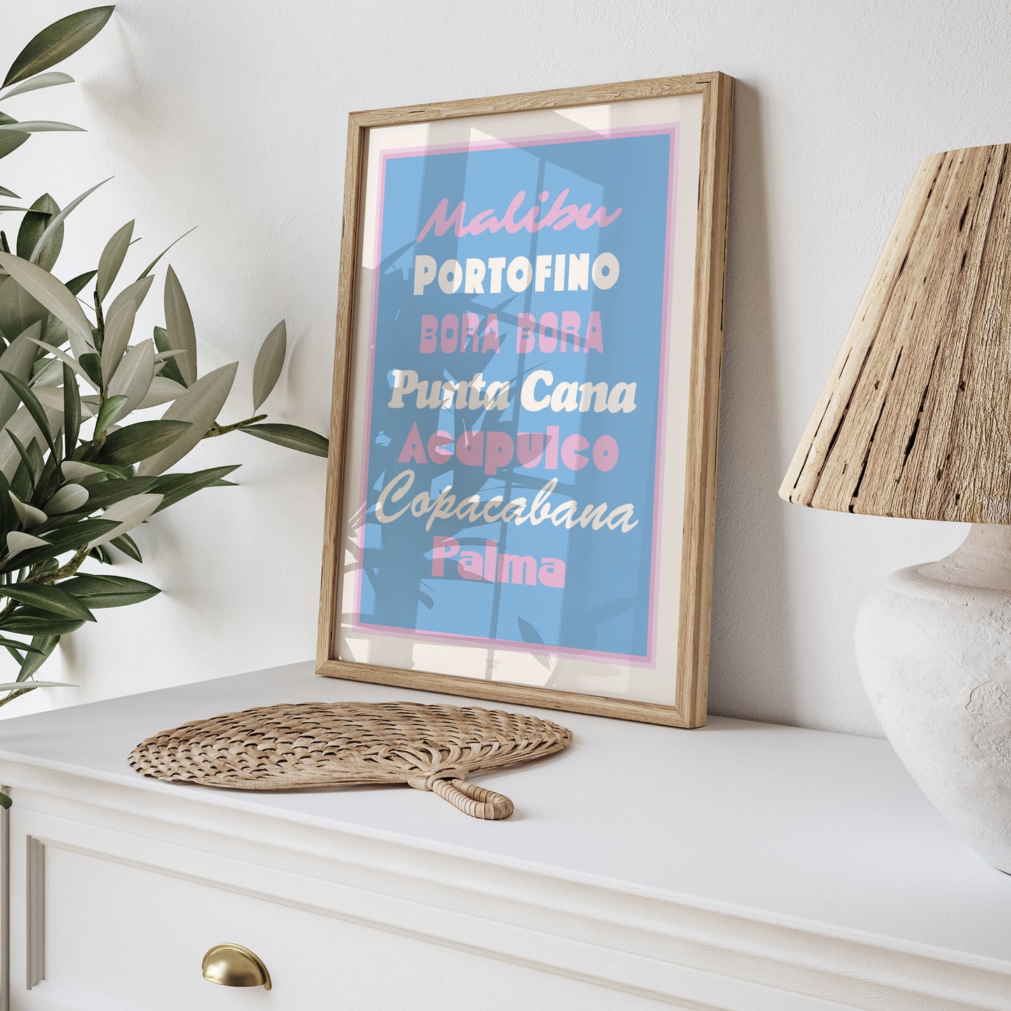 Poster Objekte Porträt Schöne Strände foto N° 5