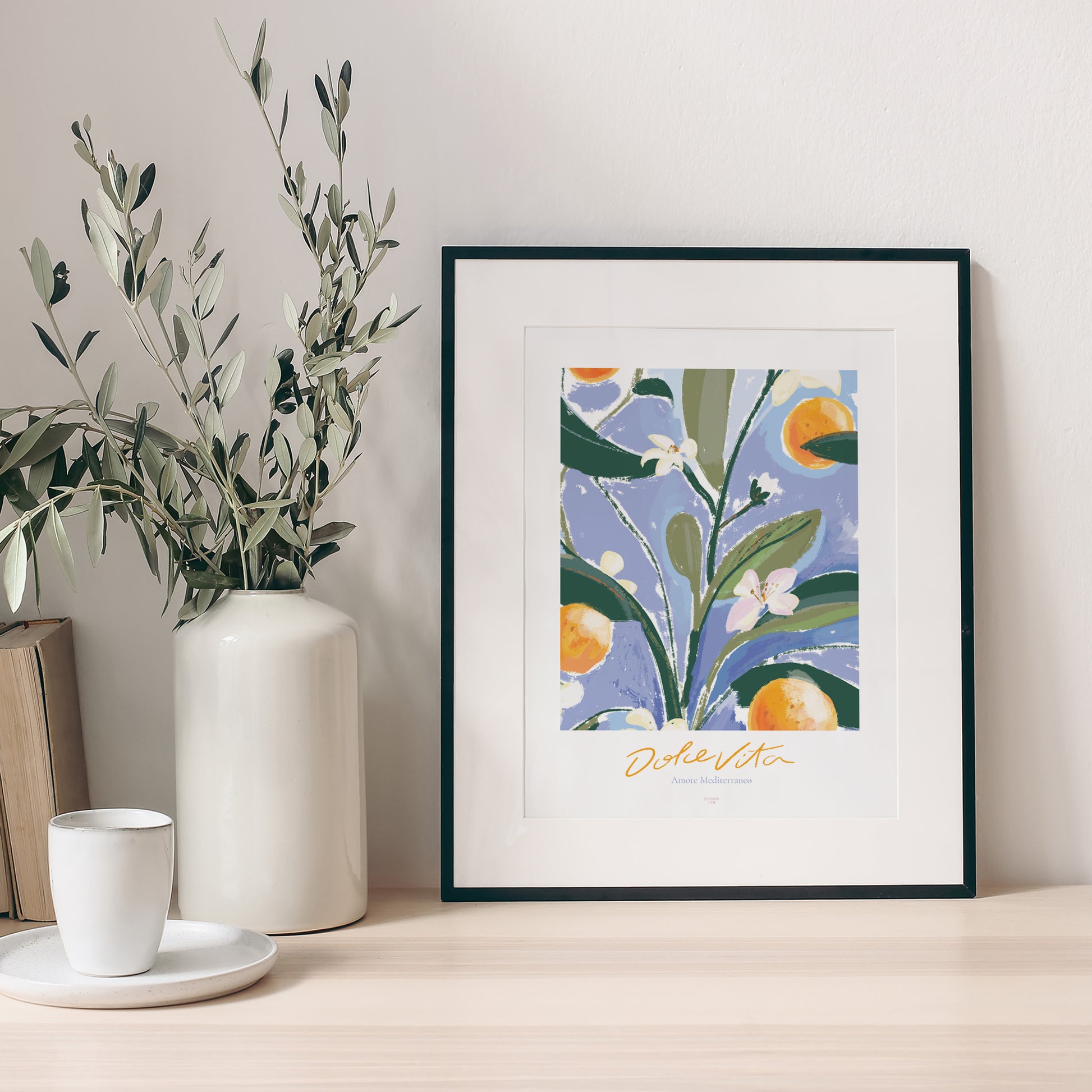 Poster Objekte Porträt Mediterrane Liebe foto N° 1