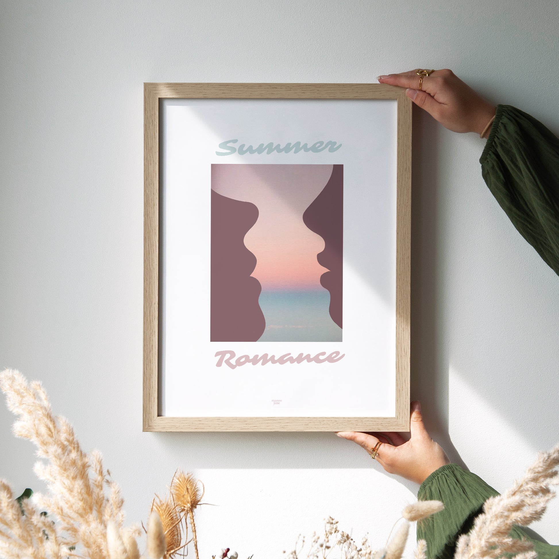 Poster Objekte Porträt Sommerromanze foto N° 2