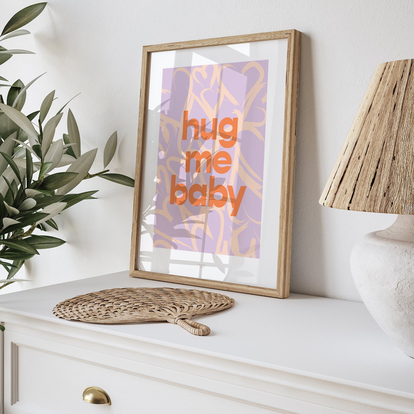 Poster Objekte Porträt Umarme mich, Baby. foto N° 5