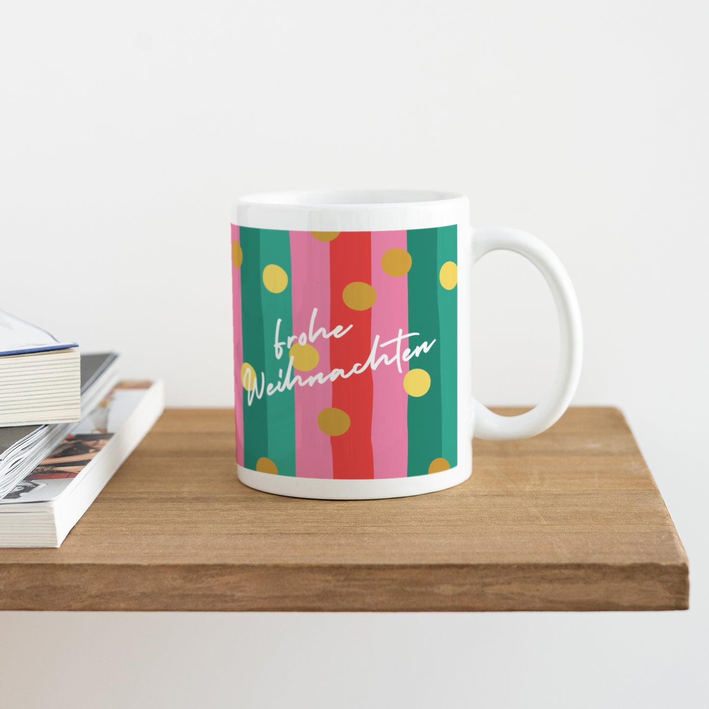 Tasse Objekte Weiß Jolly Glitter foto N° 4