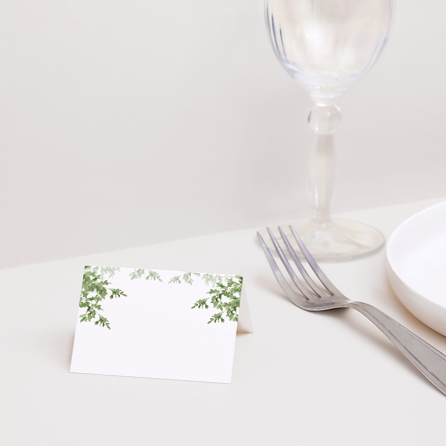 Tischkarten Hochzeit Quer Das Reich unserer Herzen foto N° 2