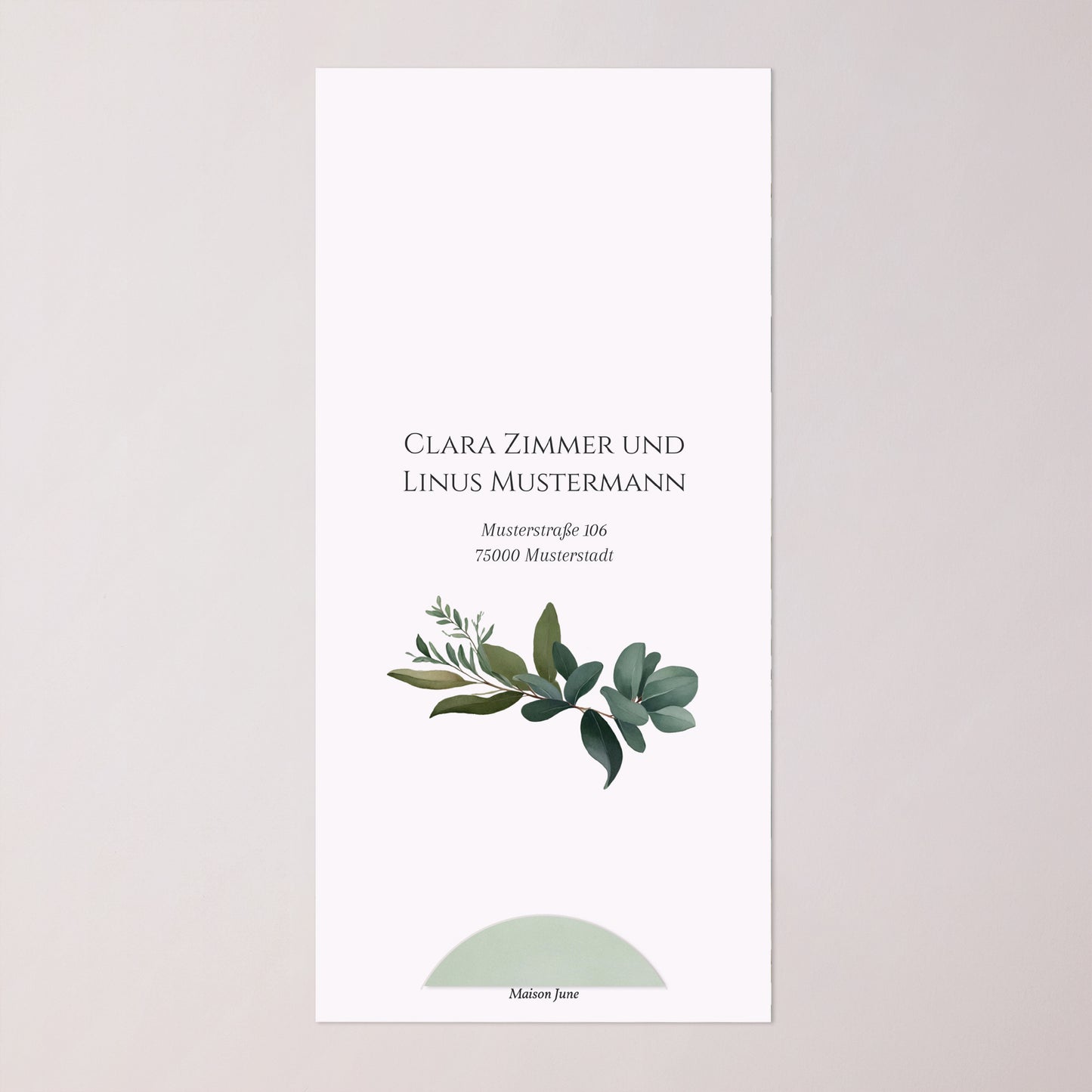 Hochzeitseinladung Tasche, 2 Karten, runden Etikett Liebesrand foto N° 4