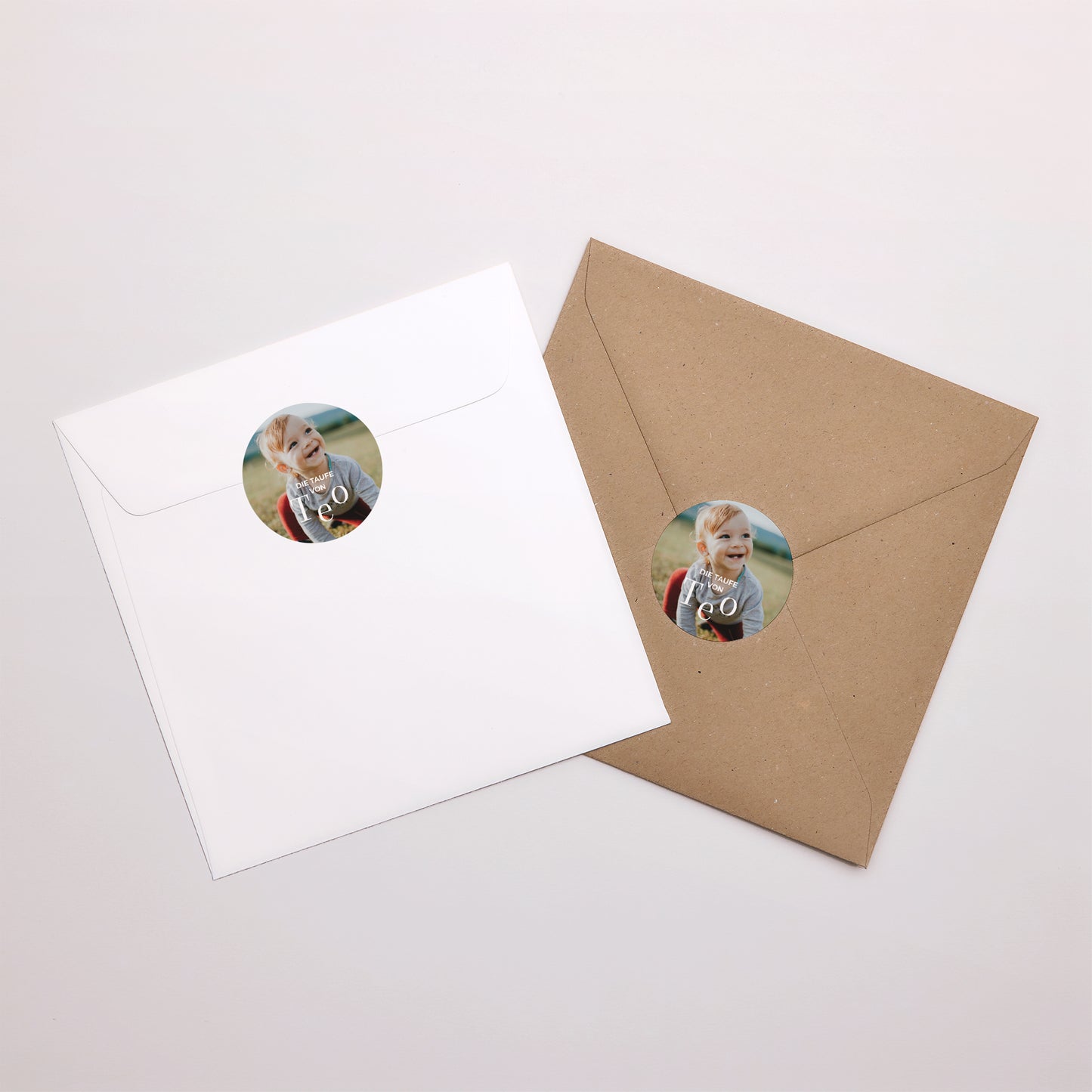 Sticker Taufe Rund Die Zeit der Gnade foto N° 3