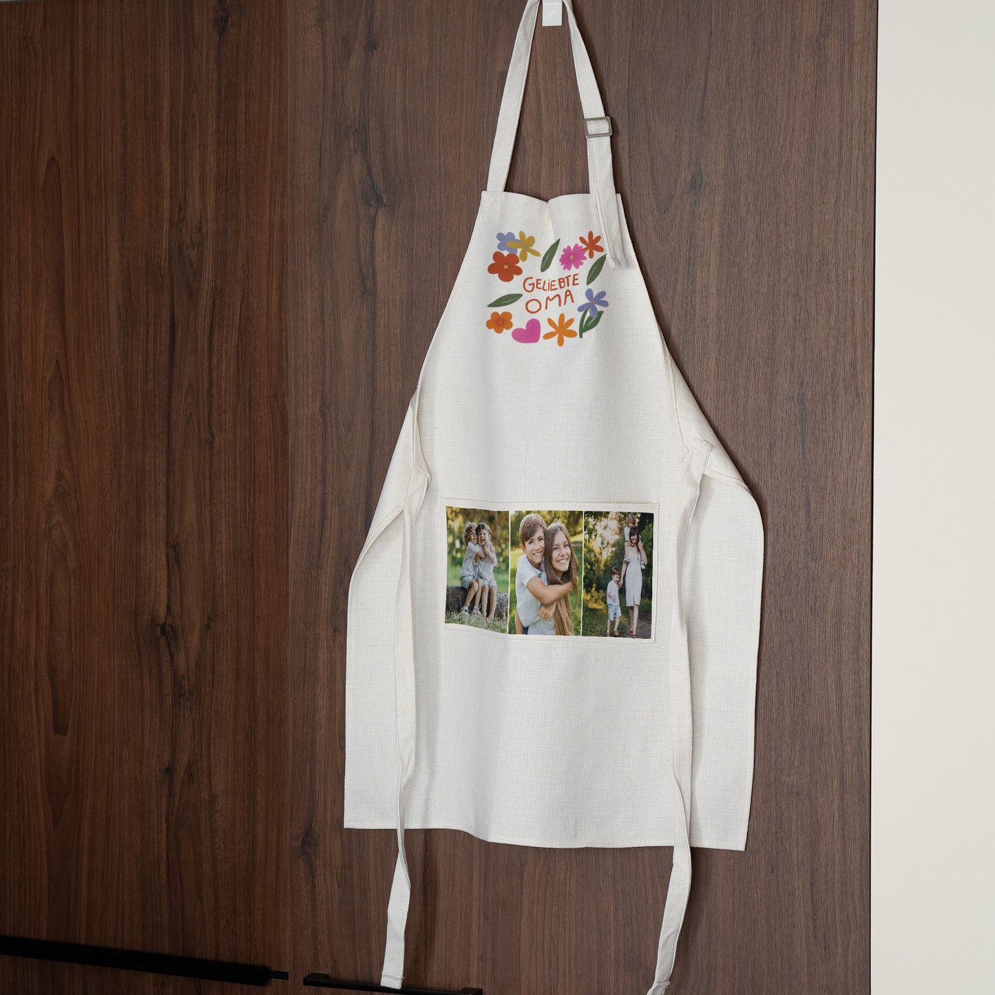 Schürze Objekte Natürliches Beige Oma in Gold foto N° 2