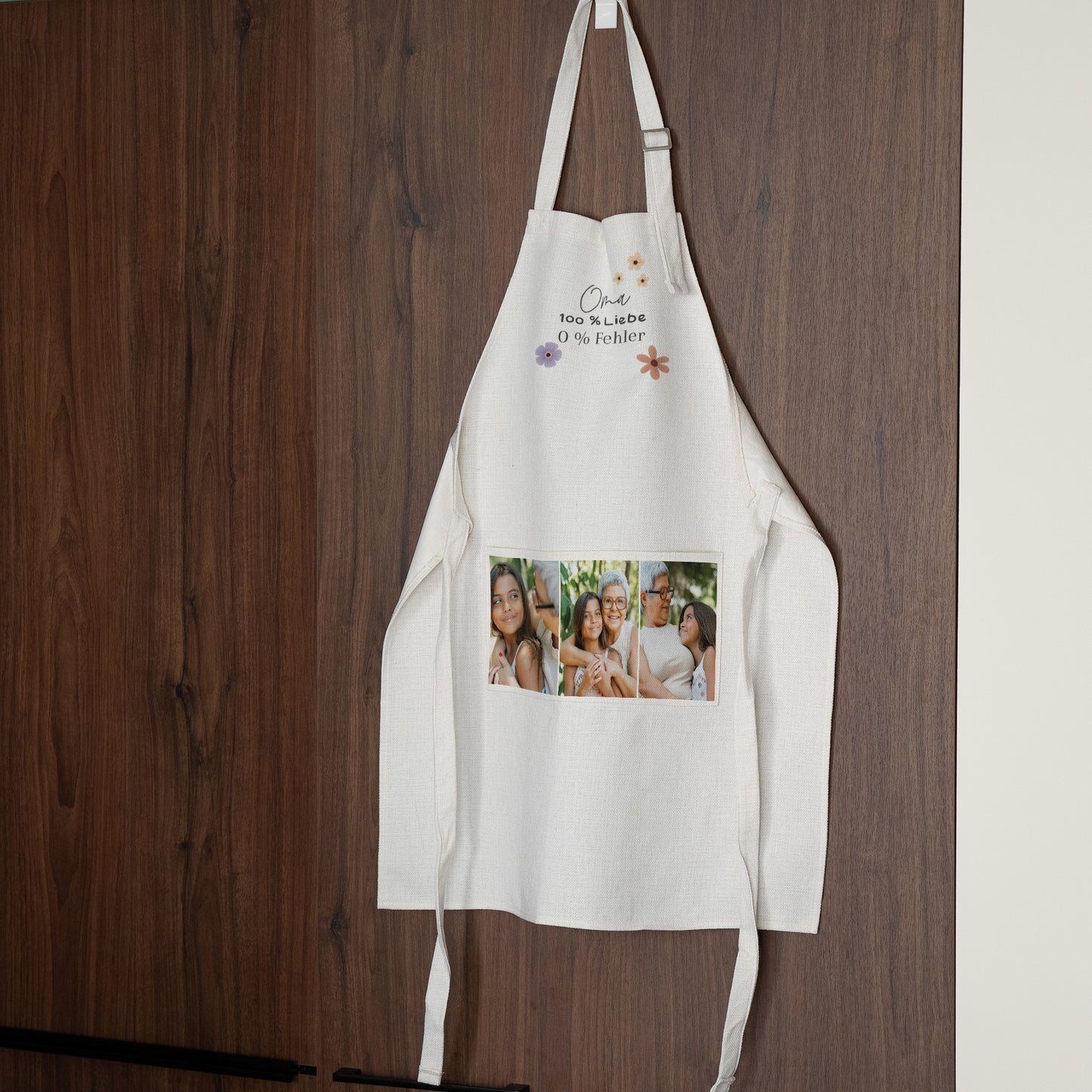Schürze Objekte Natürliches Beige Großmutter fürs Leben foto N° 2