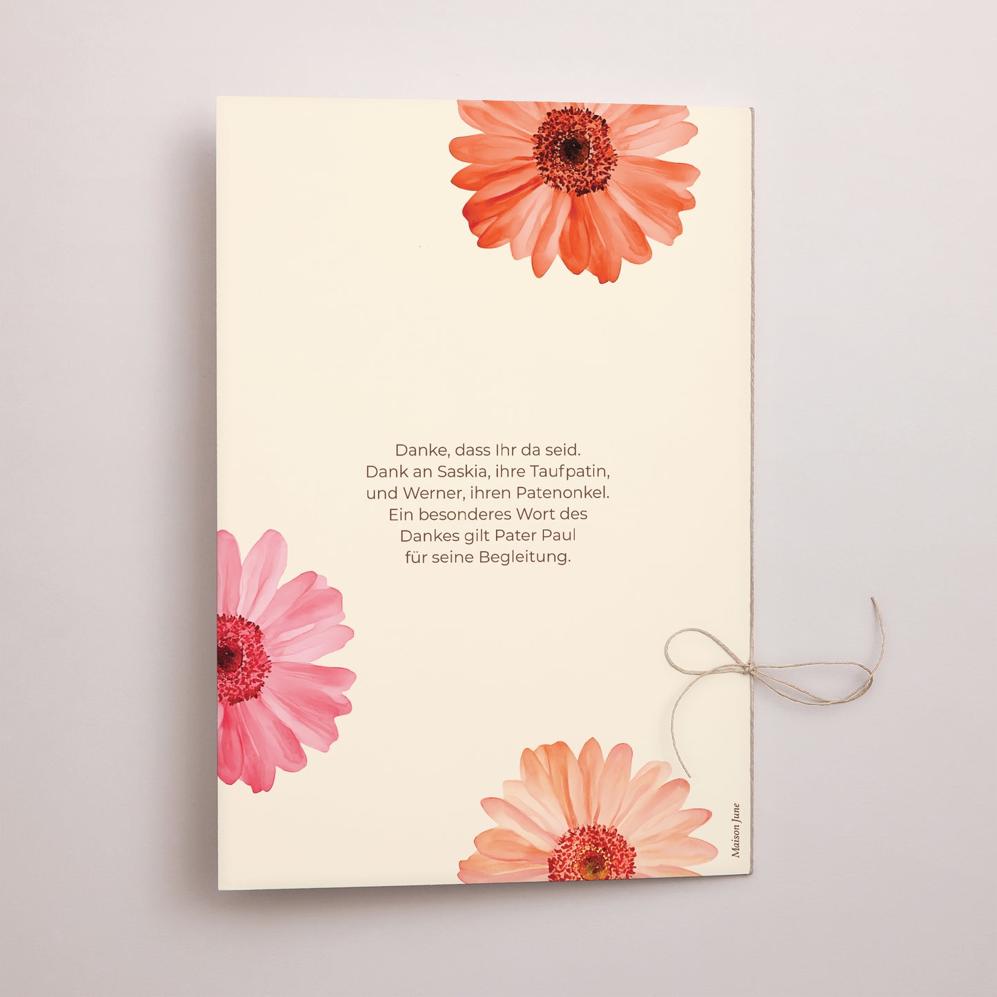 Kirchenheft Kommunion Doppelflügel Lichtblüten foto N° 3