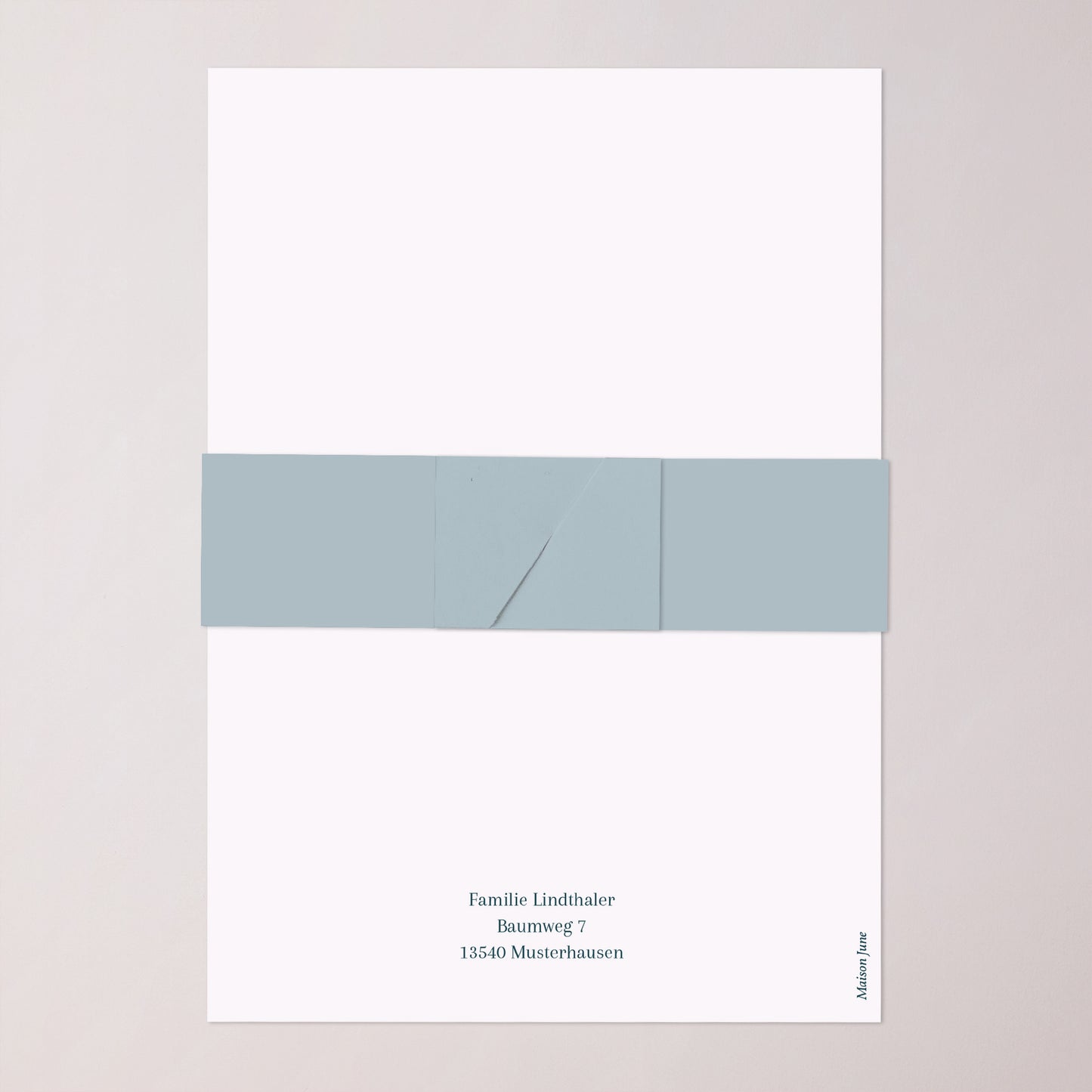 Einladungskarte Kommunion Banner, 2 Karten Goldene blaue Segnung foto N° 5