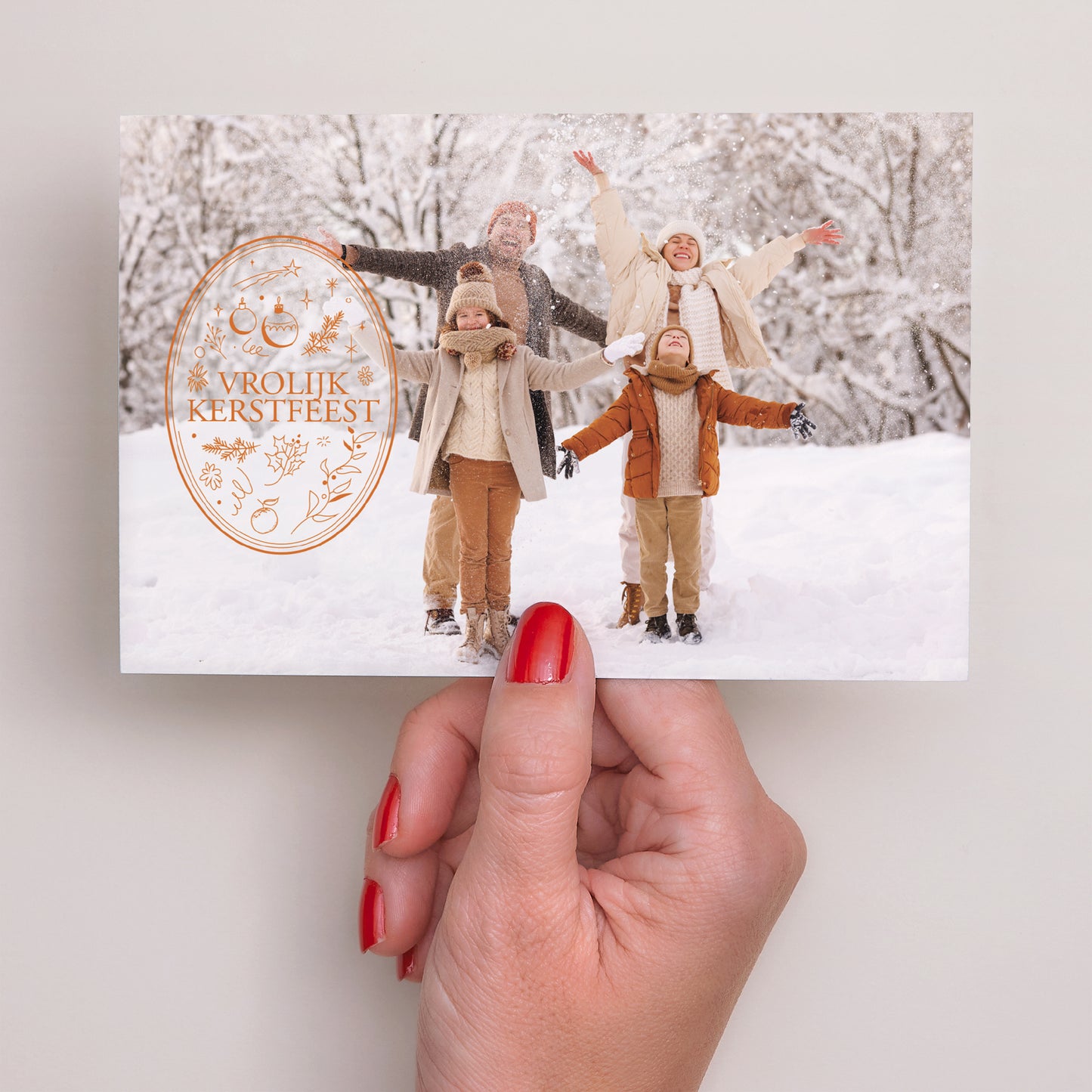 Weihnachtskarte Weihnachten Landschaft Das Emblem foto N° 6