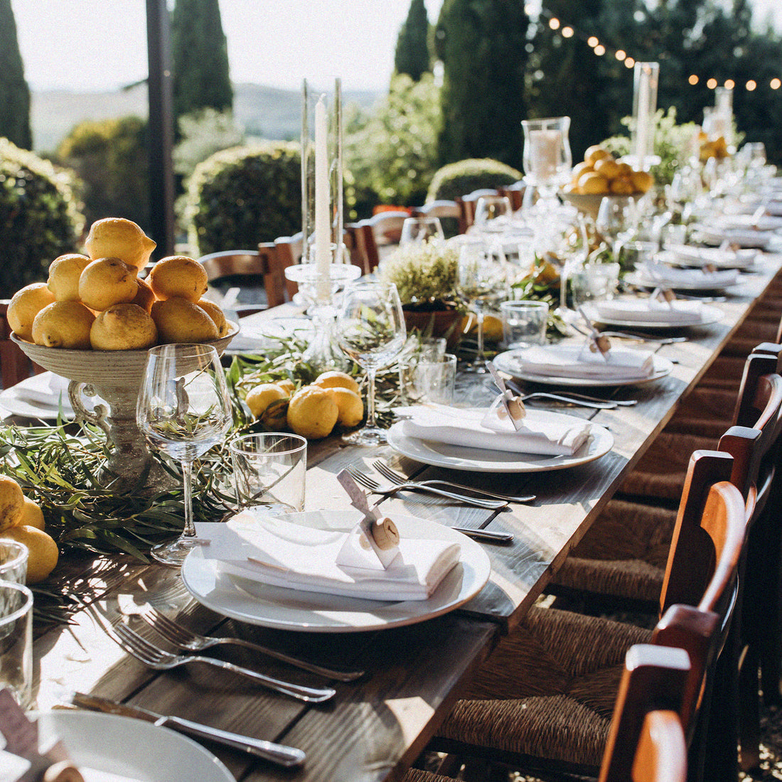 Décoration table de mariage