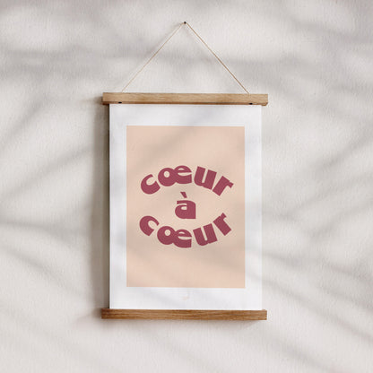 Poster Cœur à cœur foto N° 3