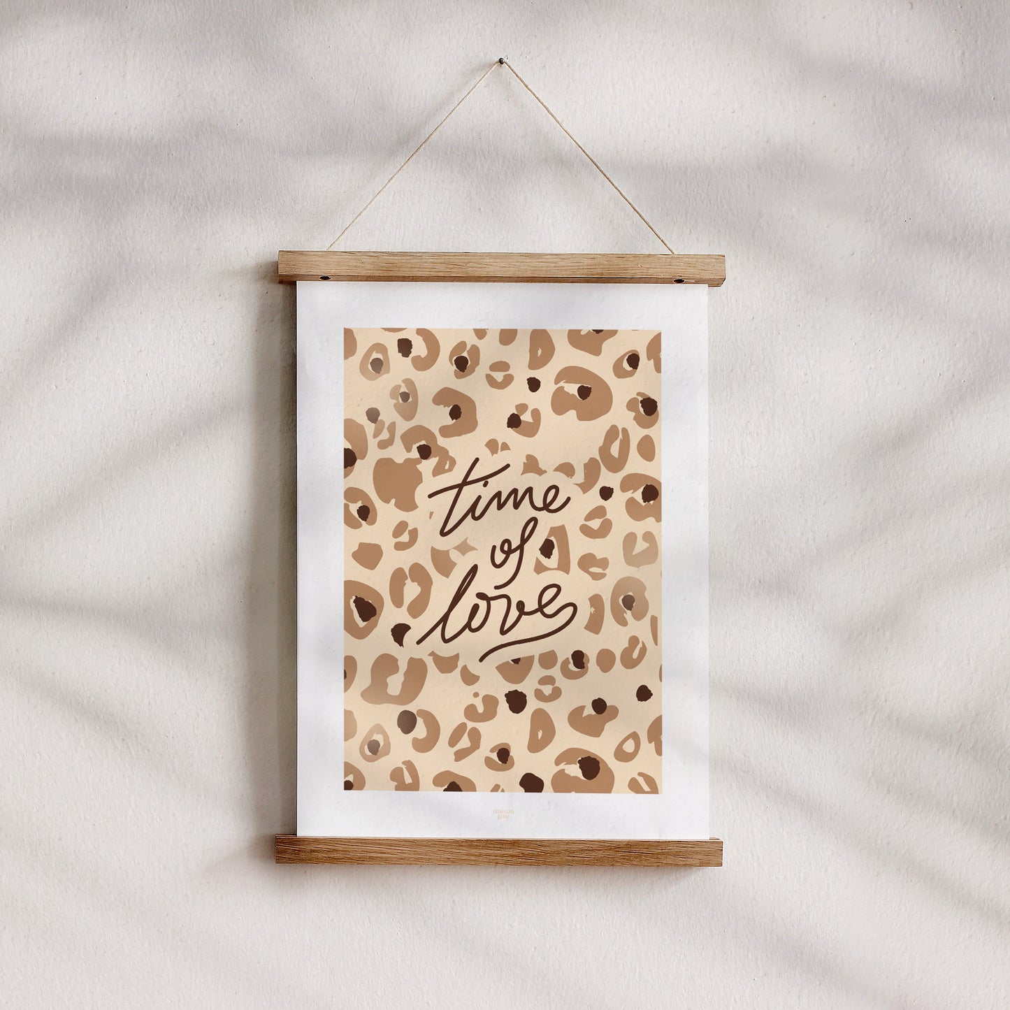 Poster Time of Love Leopard foto N° 2