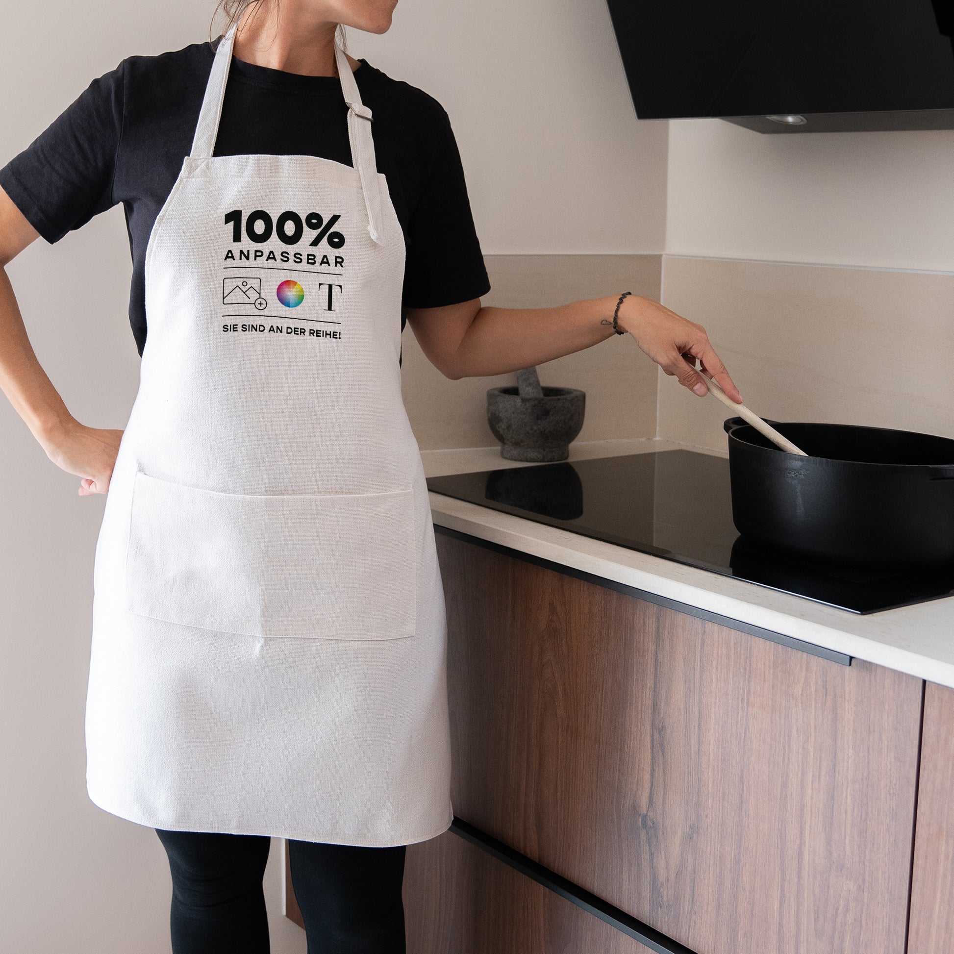 Schürze Objekte Natürliches Beige Do It Yourself foto N° 1