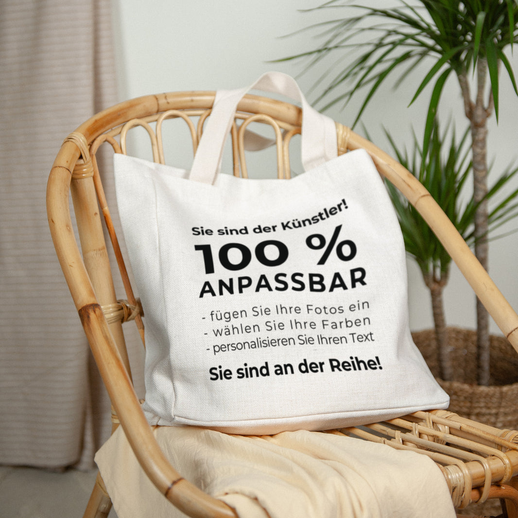 Tote bag Objekte Tragehenkel Do It Yourself foto N° 2