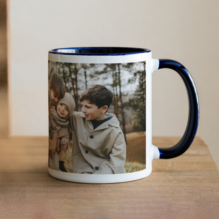 Tasse Objekte Blau Meine 100% persönliche Tasse foto