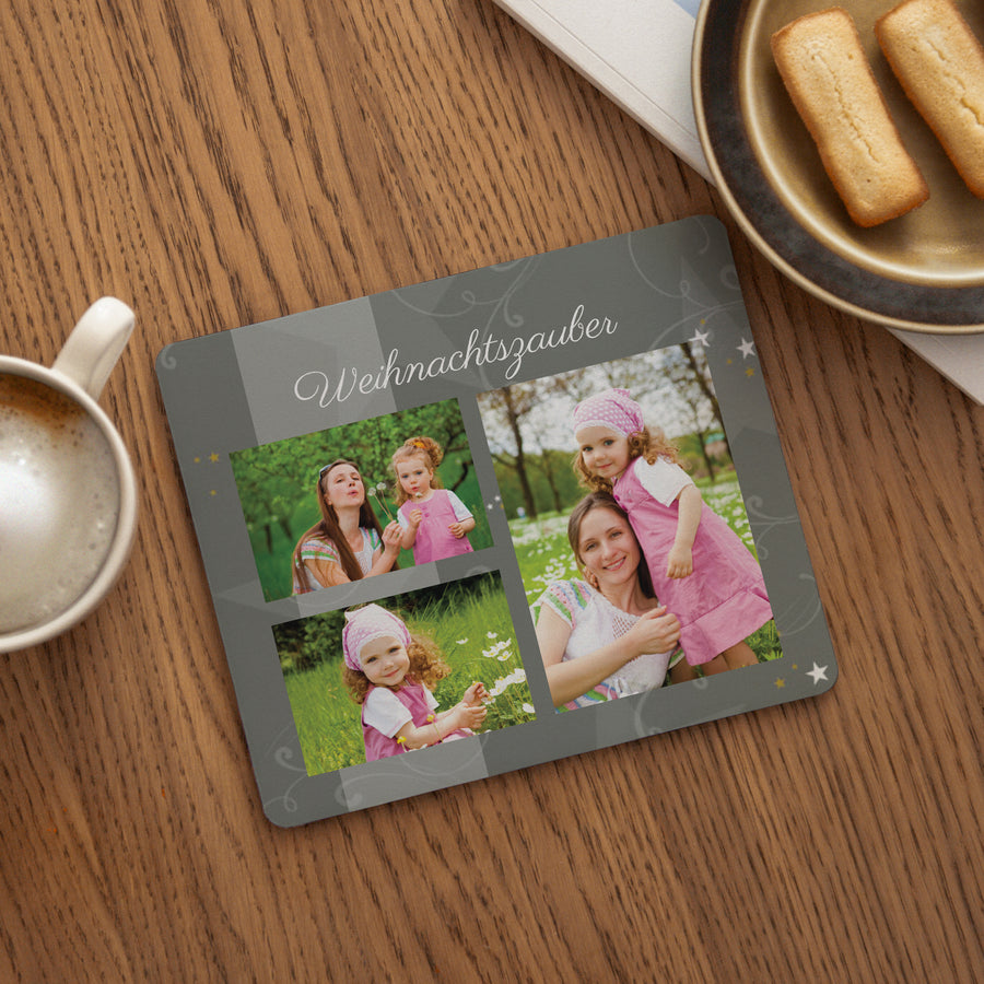 Mousepad Objekte Rechteck Verzierte Fassaden - grau foto