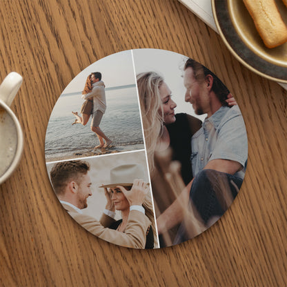 Mousepad Objekte Rund Multiphotos foto N° 1