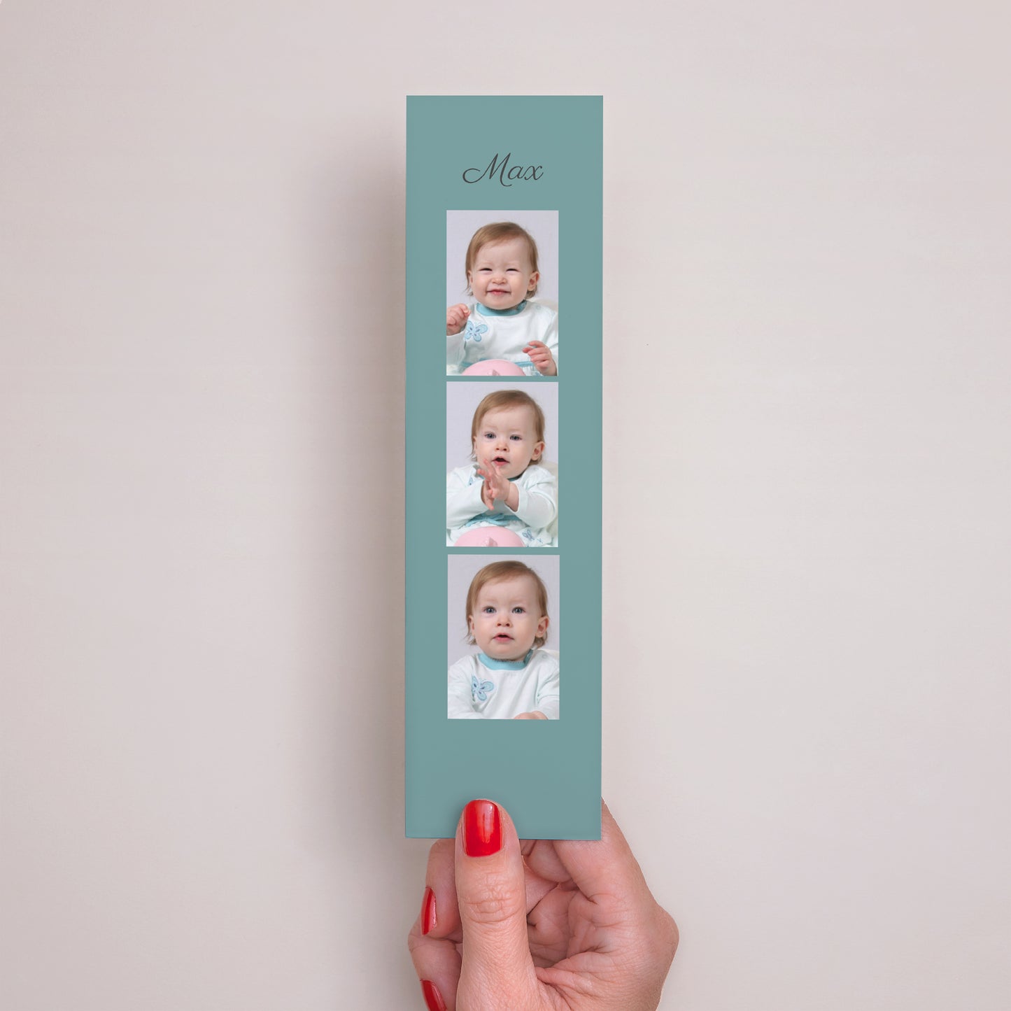 Lesezeichen Taufe Lesezeichen Taufe Retro - Junge foto N° 2