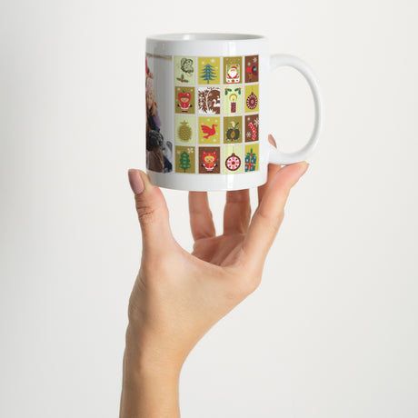 Tasse Objekte Weiß Weihnachtsdekoration
