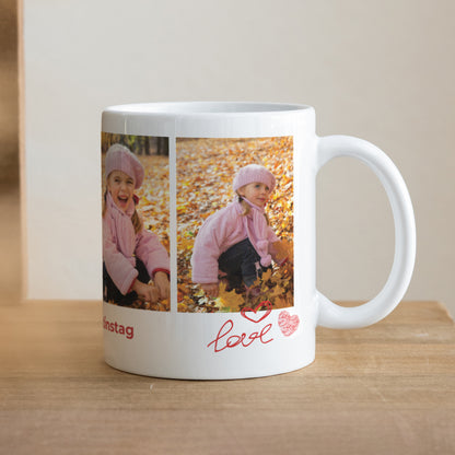 Tasse Objekte Weiß Liebe eines Kindes foto N° 1