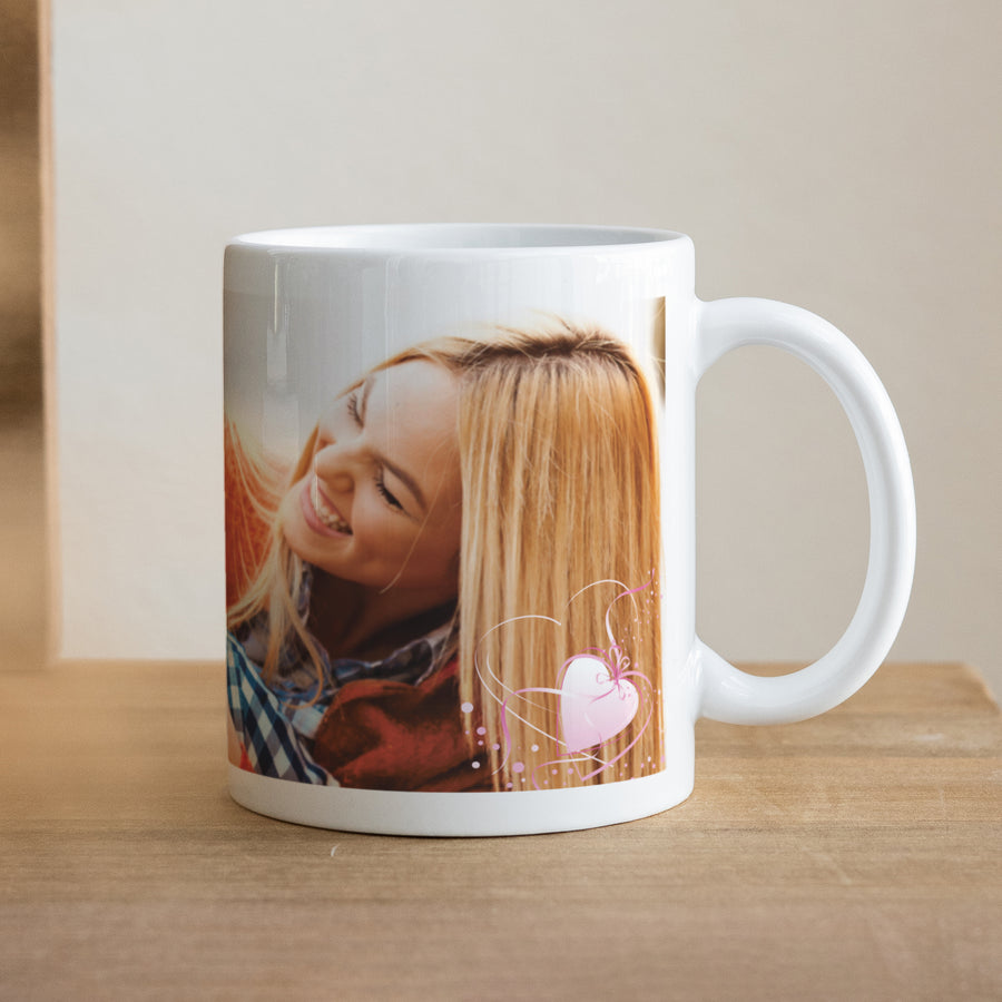 Tasse Objekte Weiß Valentinstag foto