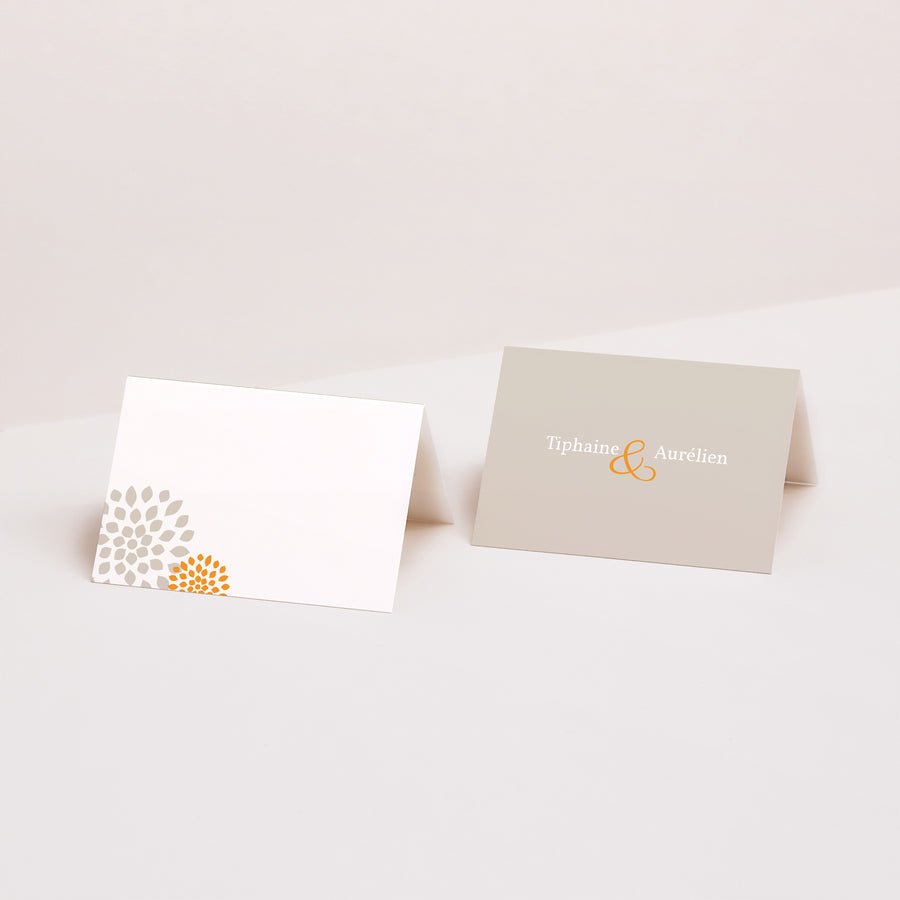 Tischkarten Hochzeit Quer Provenzalische Landschaft foto