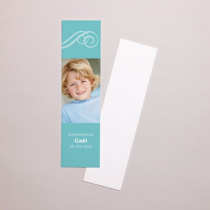 Lesezeichen Kommunion Lesezeichen Kalligraphierte Kommunion foto N° 1