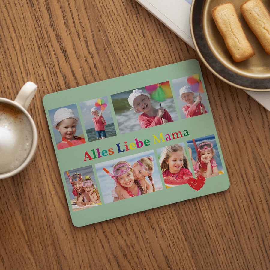 Mousepad Objekte Rechteck Foto-Runde foto
