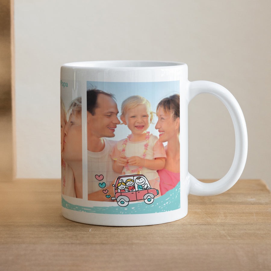 Tasse Objekte Weiß Vatertag foto