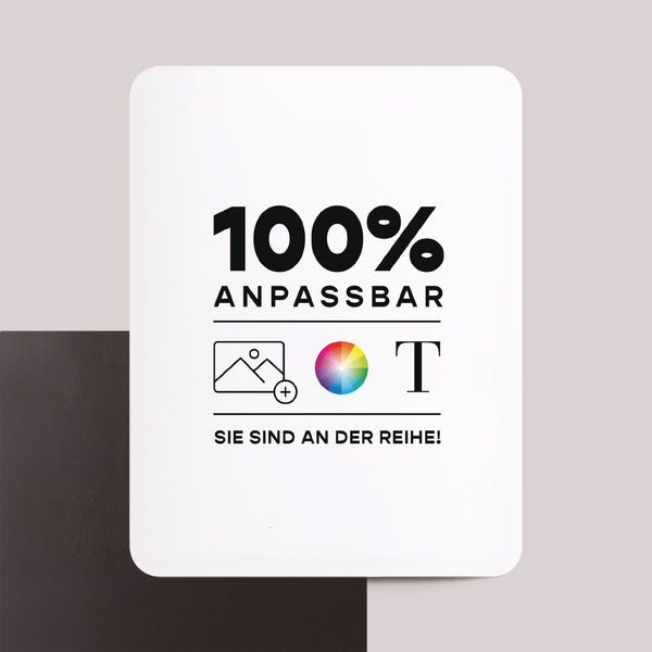 Taufeinladung Set von 8, magnetisch, rechteckig mit abgerundeten Ecken Do It Yourself II foto