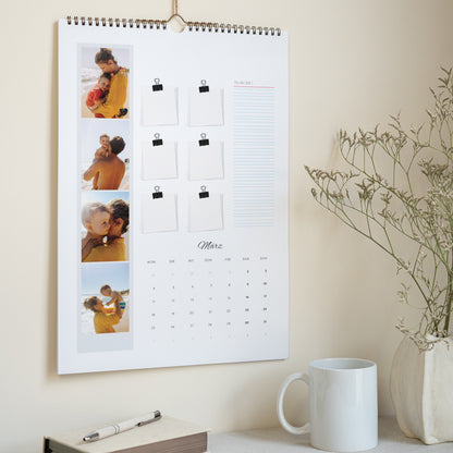 Kalender Weihnachten Wandgemälde A3 Familiär foto N° 3